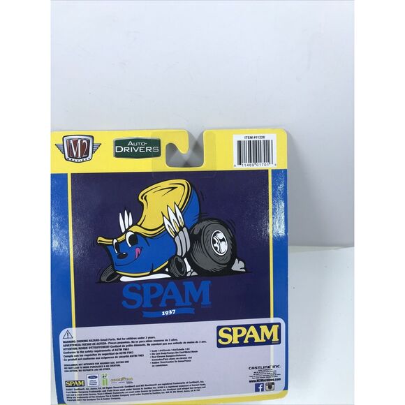 M2 Machines Auto Drivers 1: 64 Scale 1970 Ford Mustang Boss 429 Blue Spam Car - Picture 13 of 16